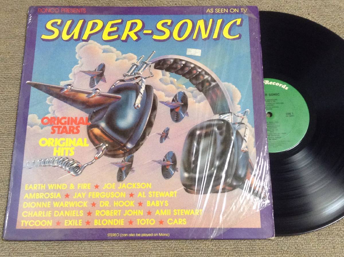 '78年&'79年米オリジナルヒッツLP「SUPER-SONIC」ブロンディ他_画像1