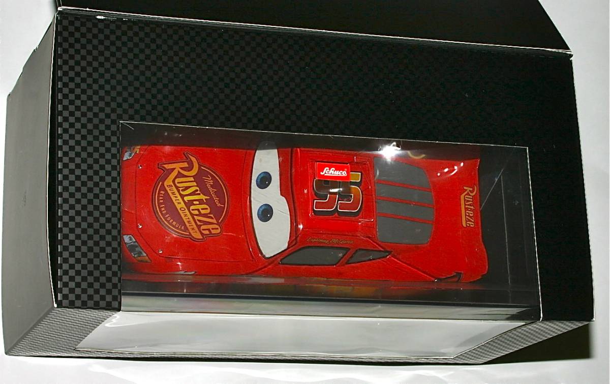 半額即決 シュコー カーズ 1/18 ライトニング マックイーン 2500台限定 ディズニー Pixar Schuco Cars Lightning McQueen マックィーン_画像2