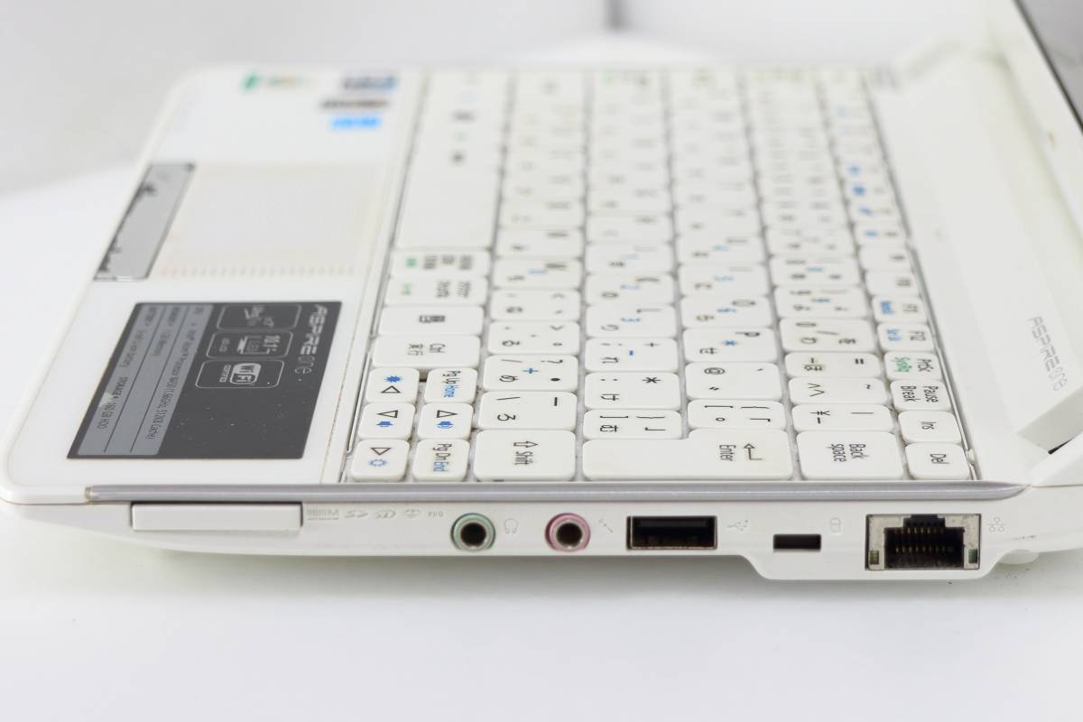 Y/Acer Aspire one 532h CPW11/AtomN450（1.66GHz）/1G/Win7 Starter_画像4