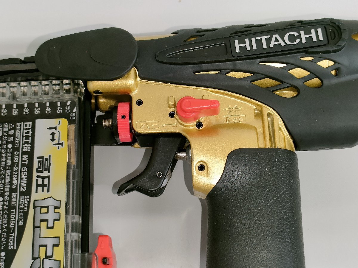 未使用品】ハイコーキ HiKOKI 55mm 高圧仕上釘打機 フィニッシュネイラ