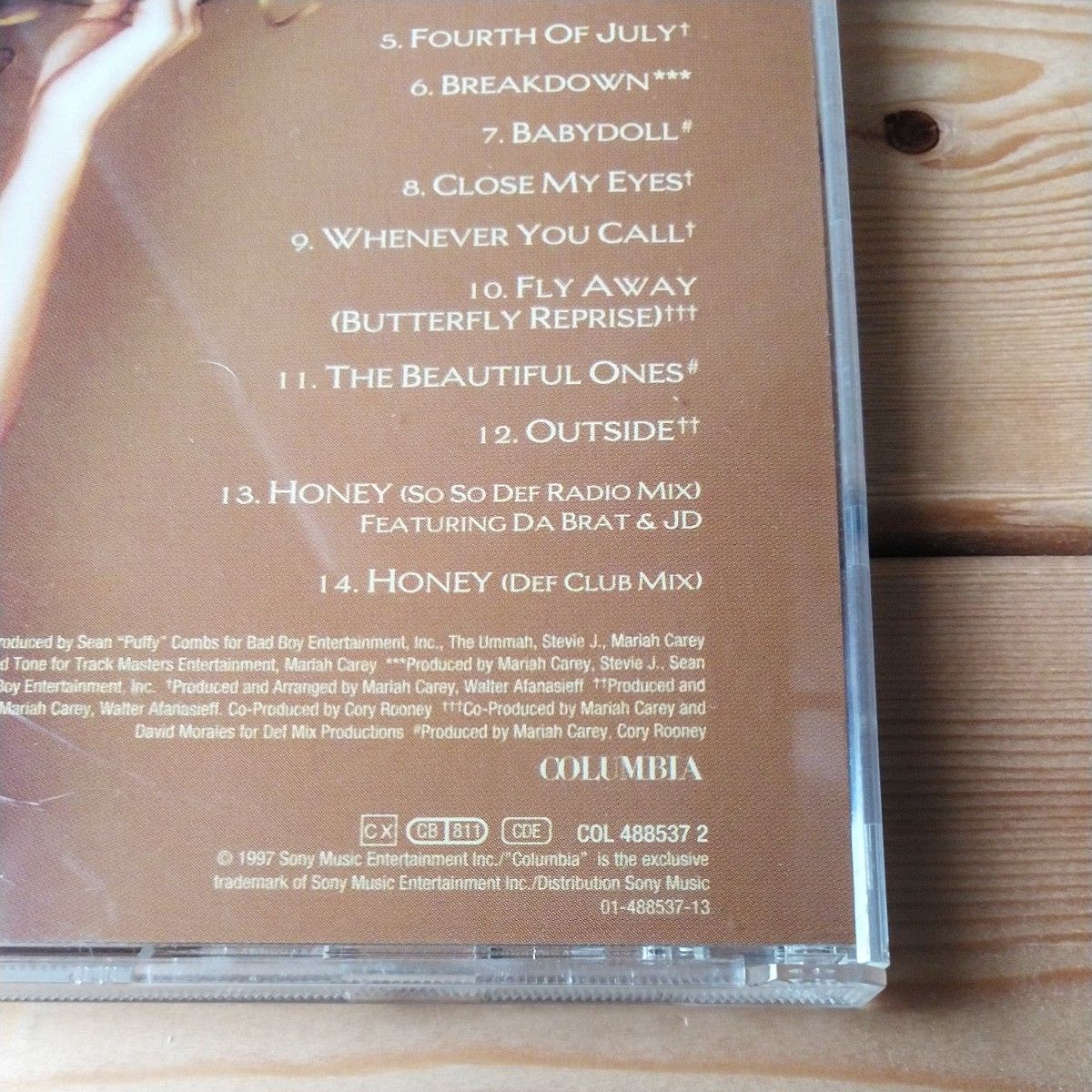 BUTTERFLY  MARIAH  CAREY  CDアルバム