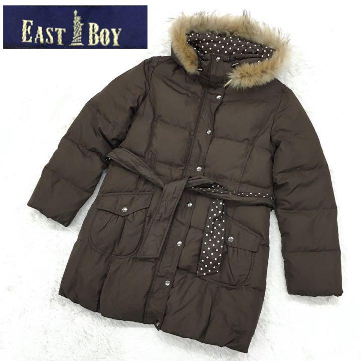 ヤフオク! - EAST BOY イーストボーイ ダウンコート ベルテッ