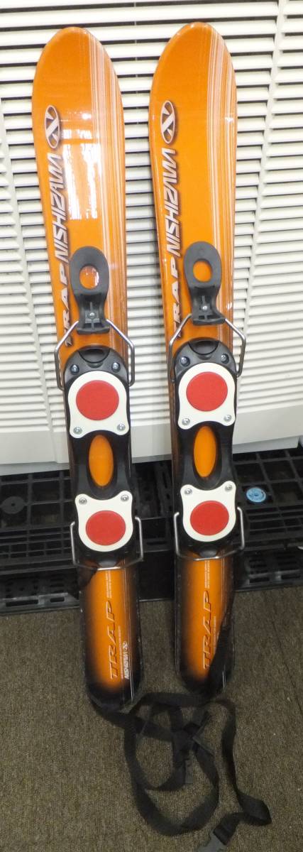 【期間限定特価】 NISHIZAWAスキー板 ビンディングジャンク 190㎝ 1-528 ケース付 170cm~