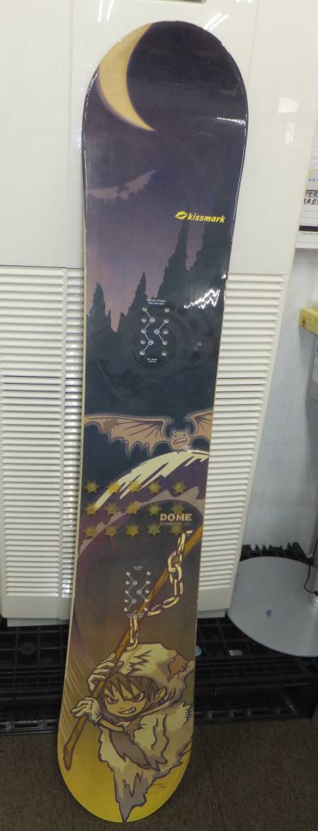 【初回限定】 Bibian 比比昂- 中古kissmark DOMEスノーボード板156cm[1-515 155cm-160cm未満
