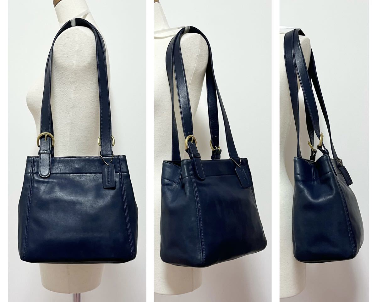 OLD COACH USA製 本革 グラブタン レザー ショルダーバッグ smcint.com