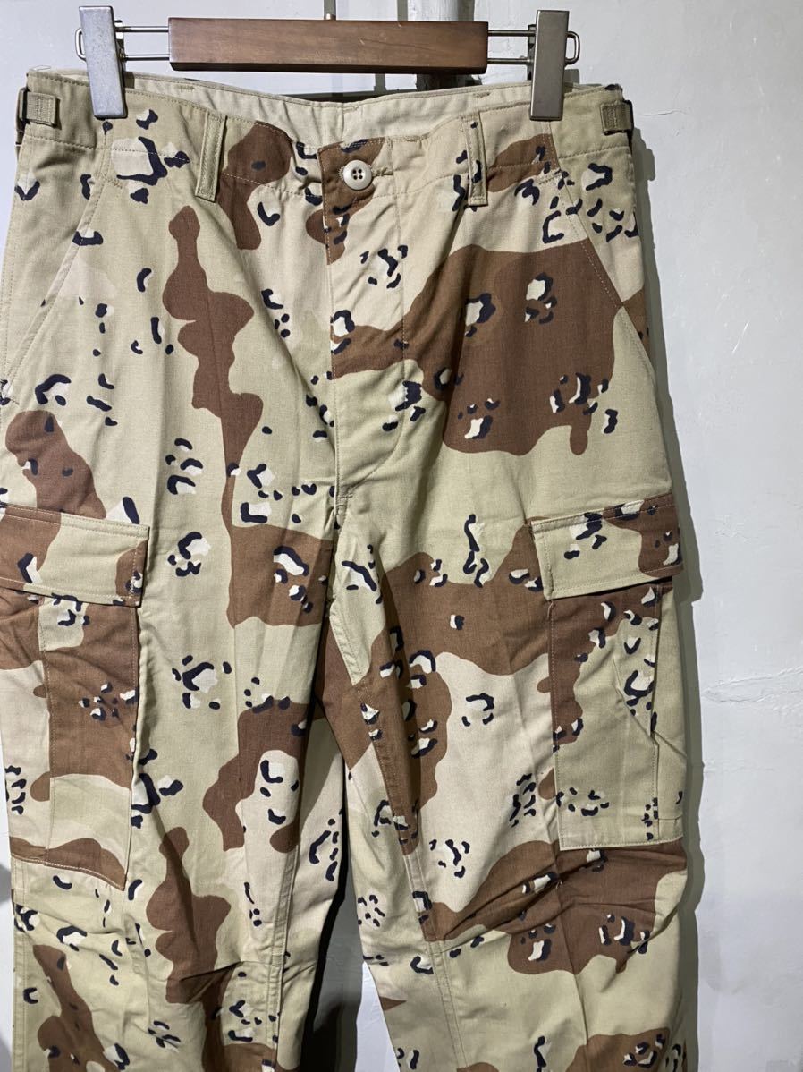 Yahoo!オークション - 【即決】米軍 チョコチップカモ BDU カーゴ 