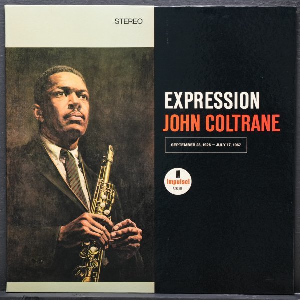 【米オリジナル】JOHN COLTRANE 美品 VAN GELDER刻印 EXPRESSION ジョンコルトレーン / IMPULSE / PHAROAH SANDERS / ALICE COLTRANE_画像1