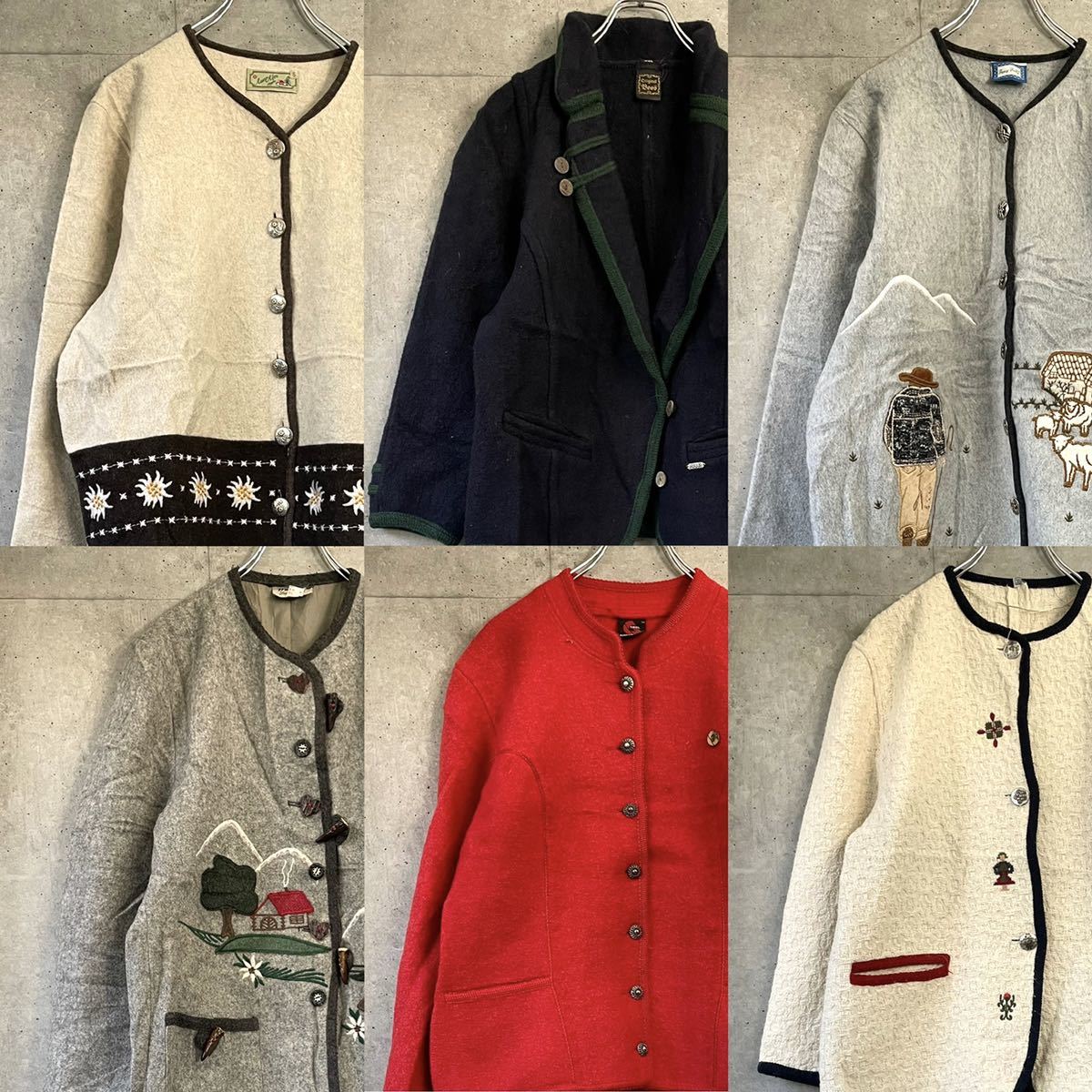 50%OFF GIESSWEIN ユーロ古着 S~L MIX LadiesチロリアンウールJKT 6着 ウールジャケット オロシ 仕入れ まとめ売り セット SRC古着卸 検品済 Mサイズ 50%OFF GIESSWEIN ユーロ古着 S~L MIX LadiesチロリアンウールJKT 6着 ウールジャケット オロシ 仕入れ まとめ売り セット SRC古着卸 検品済 Mサイズ