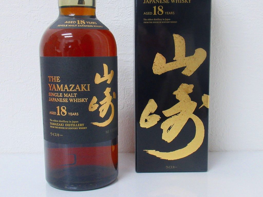 サントリー 山崎18年 シングルモルトウイスキー YAMAZAKI 700ml SINGLE