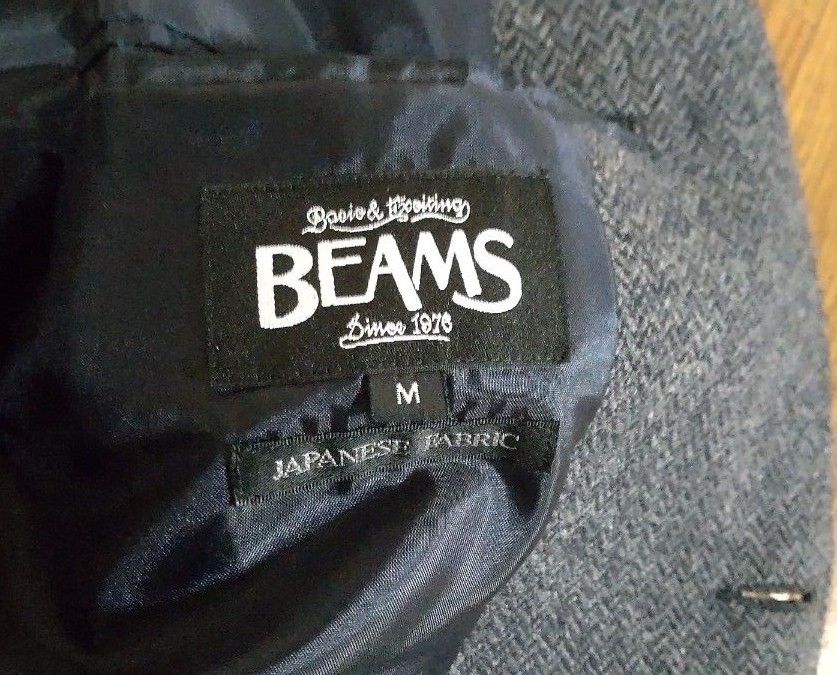 BEAMS セットアップ クレイジーパターン マルチカラー パッチワーク 上下