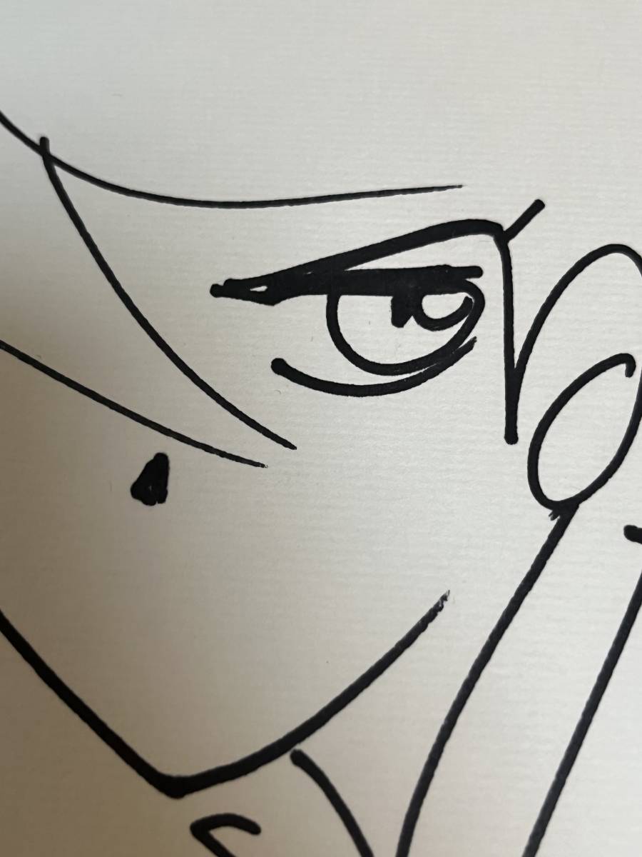 聖悠紀 超人ロック 直筆イラスト入りサイン色紙 Autographed 繪 聖悠紀 超人ロック 直筆イラスト入りサイン色紙 Autographed 繪