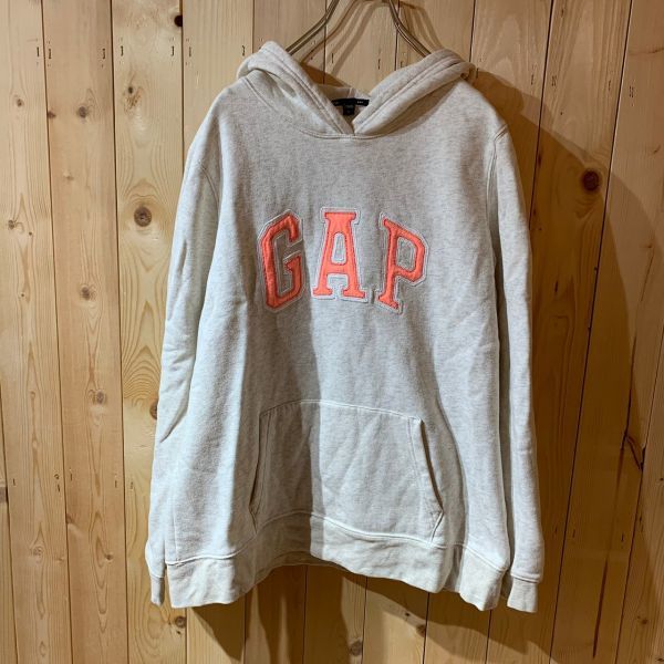 [KWT2870] GAP フード付きパーカー レディース オフホワイト XL 60
