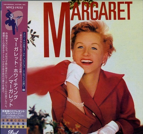 マーガレット・ホワイティング / 紙ジャケ　マーガレット MARGARET WHITING_画像1