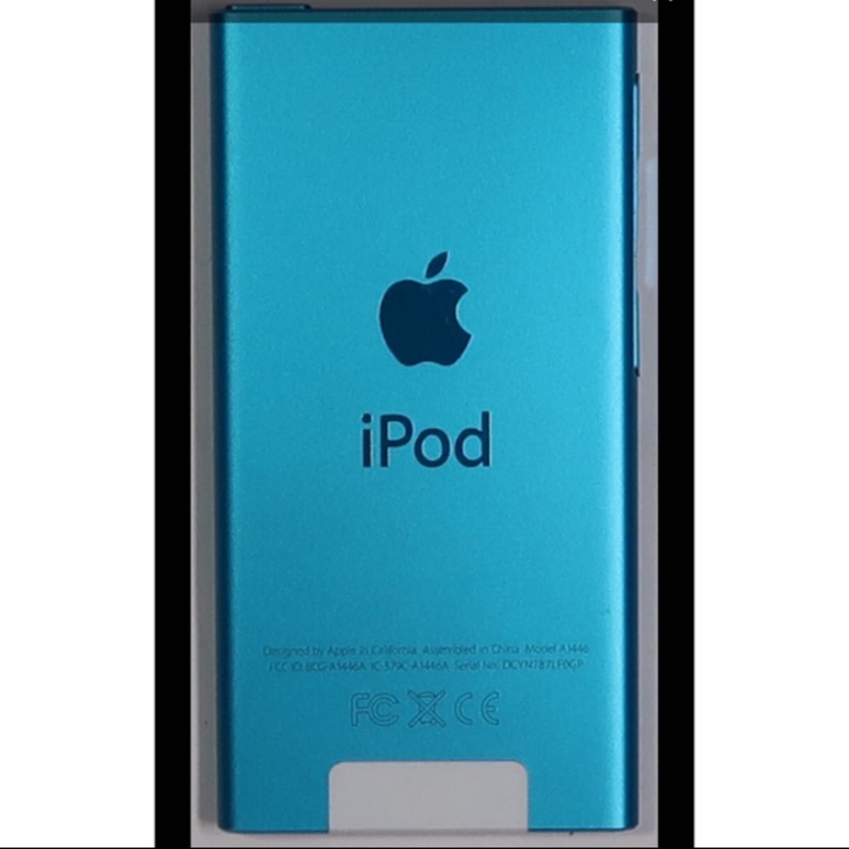 超美品 Apple iPod nano 16GB第7世代ブルーMD477J/A アイポッド