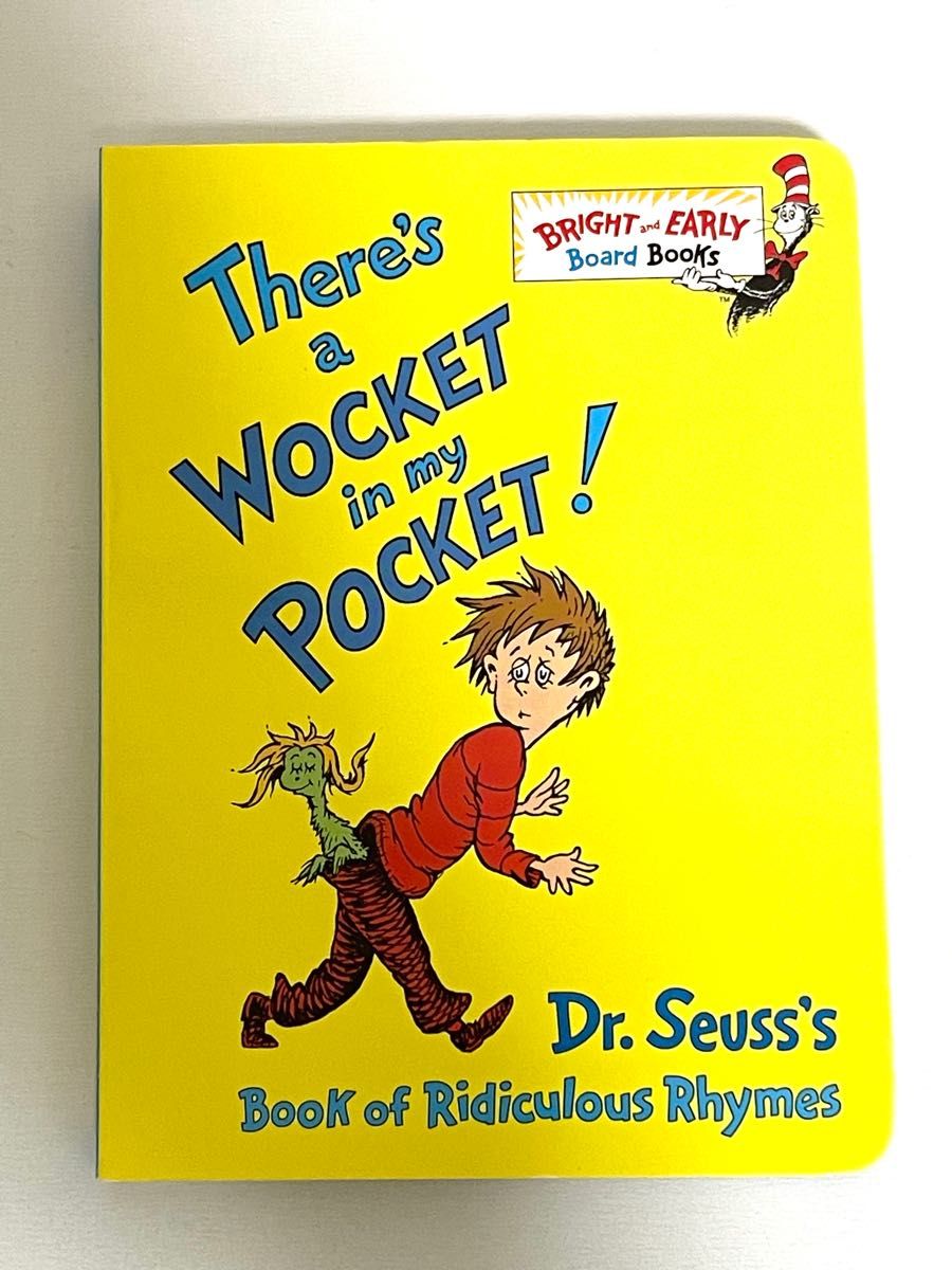 新品英語絵本 ドクタースースシリーズ wocket in the pocket