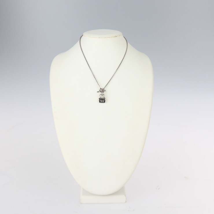 HERMES エルメス アミュレット コンスタンス ネックレス Ag925