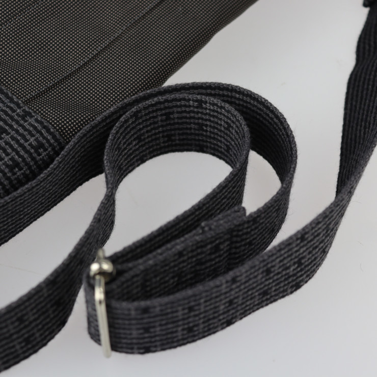 超美品 HERMES エルメス バサスGM エールライン ショルダーバッグ