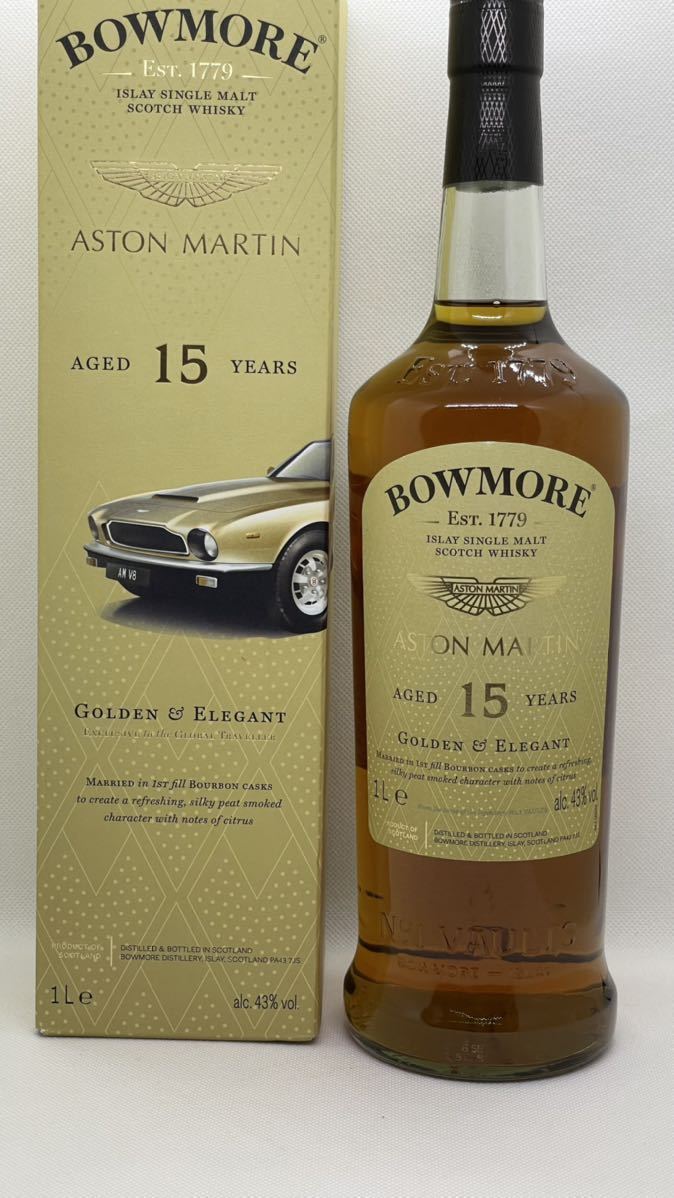 新品】ボウモア アストンマーチン 15年 箱付き Bowmore Aston Martin
