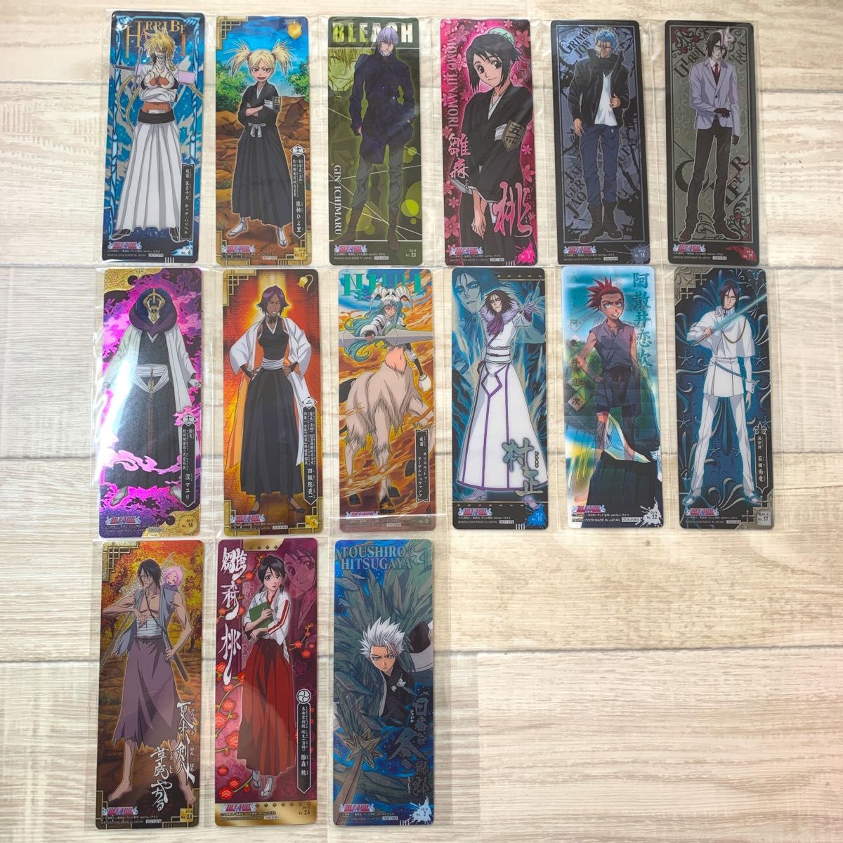 15枚セット】BLEACH THE CARD GUM ブリーチ ザ・カードガム バラ 15枚セット】BLEACH THE CARD GUM ブリーチ ザ・カードガム バラ