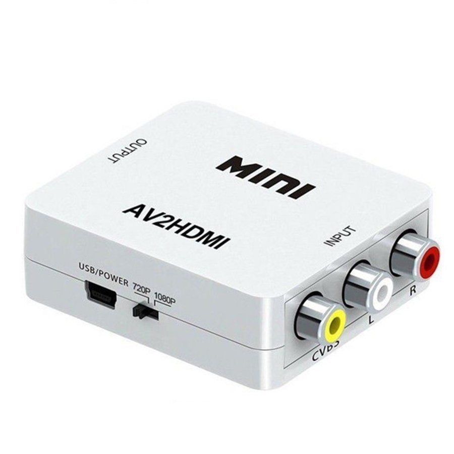 【万能コンバータ】 AV【PC/DVD】から HDMI【TV/モニター】へ出力する為の変換コンバータ コネクタ 【AV2HDMI】_画像3