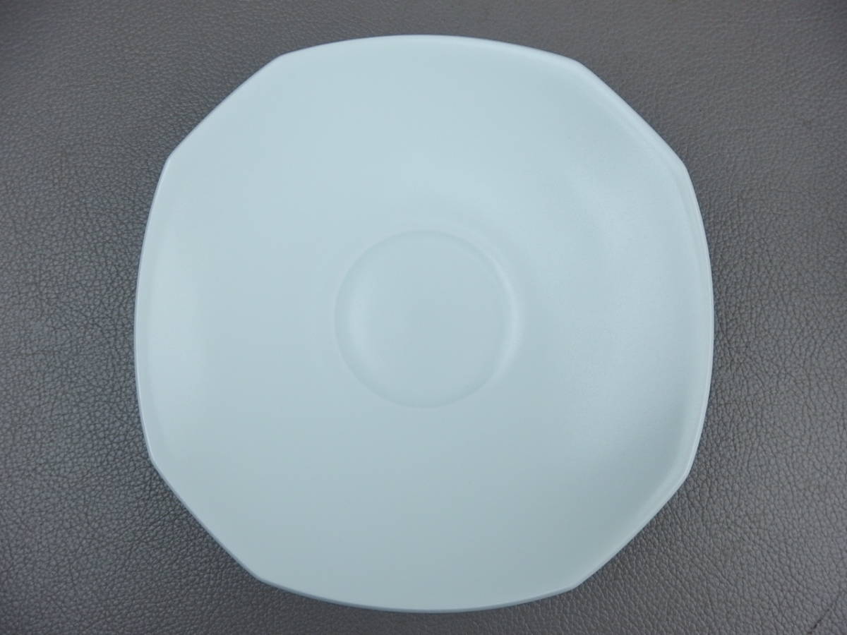 【骨董・茶道具】 人間国宝 前田昭博 白瓷面取珈琲碗 kdr003whl カップ&ソーサー コーヒ