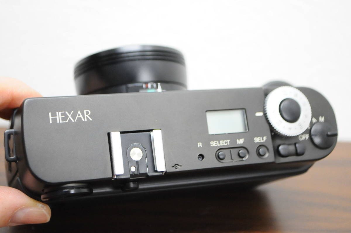 Konica HEXAR ブラック レンズ キレイです！ 本体 フィルムカメラ 35mm