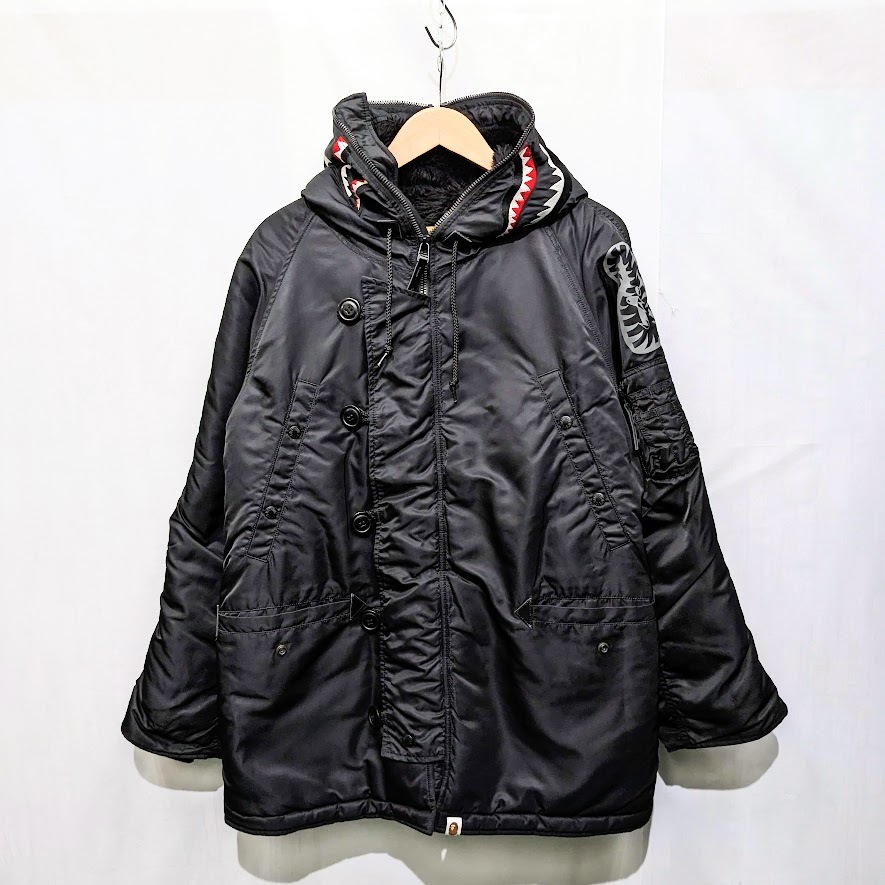 A BATHING APE × ALPHA INDUSTRIES エイプ アルファ BAPE N-3B