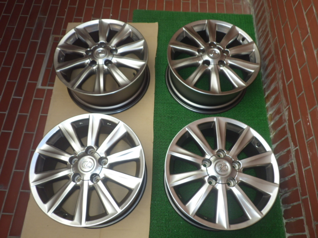PTM-1330 レクサス LX570 URJ201W 純正アルミ ホイール 4本 20インチ