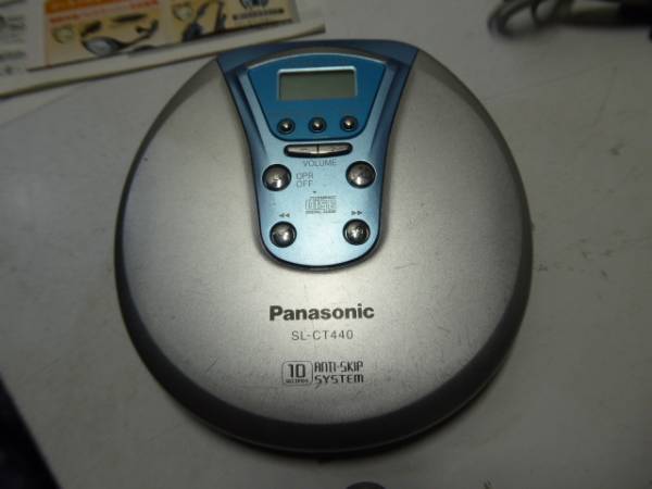 Panasonic CDプレイヤー SL-CT440-S 元箱付き_画像2