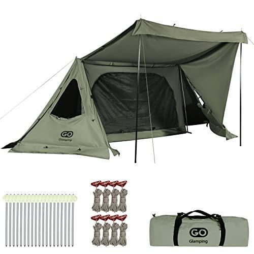 1229-3ち煙突穴三角窓 モスグリーン GOGlamping 1229-3ち煙突穴三角窓 モスグリーン GOGlamping