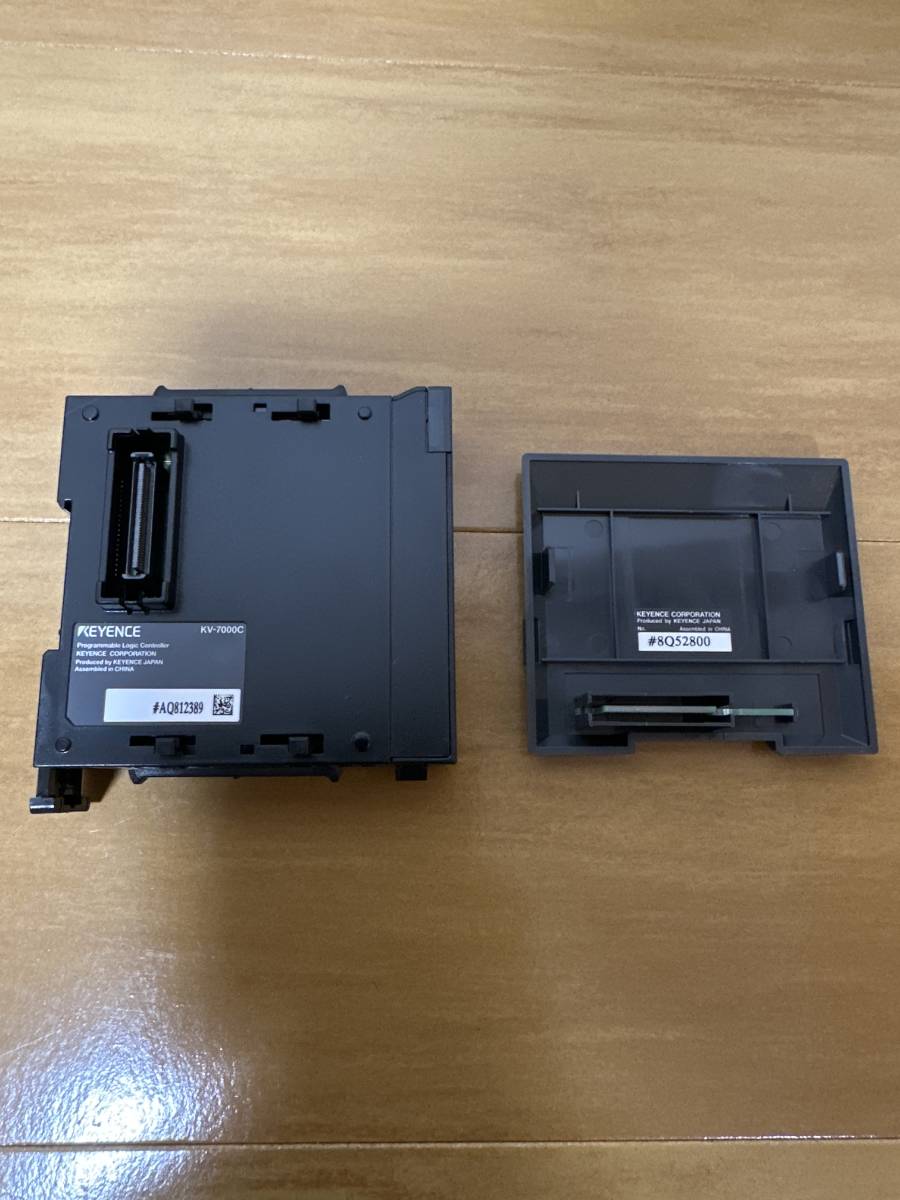 KV-7000C KEYENCE PLC 接続 ユニット エンドプレート セット KV-7000C KEYENCE PLC 接続 ユニット エンドプレート セット