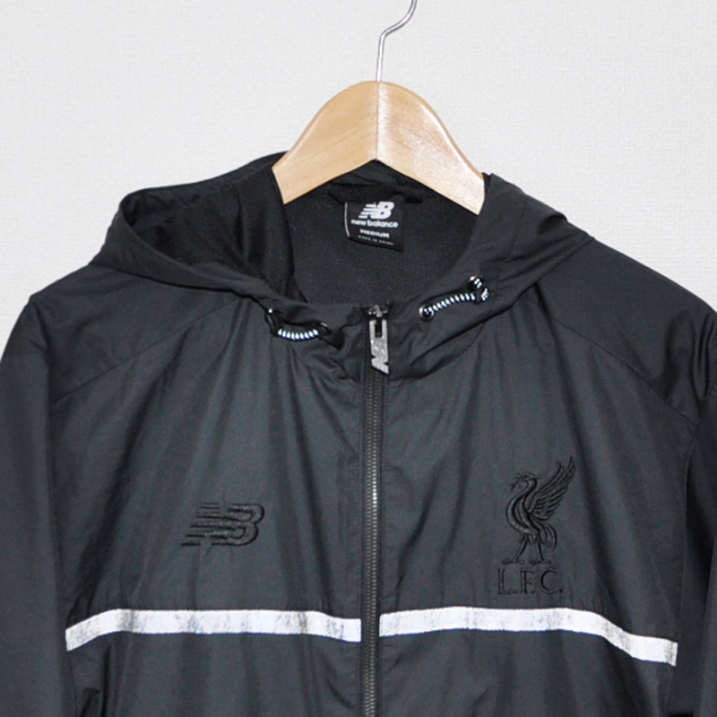【サッカー/USED】リバプールピッチブラックウインドブレーカー【New Balance/ニューバランス】 【サッカー/USED】リバプールピッチブラックウインドブレーカー【New Balance/ニューバランス】