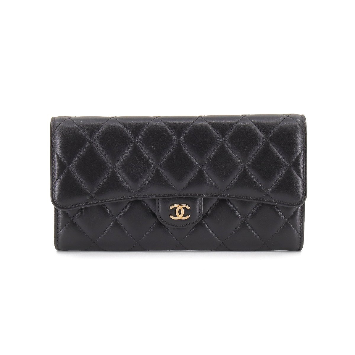 CHANEL シャネル クラシック ロング フラップ ウォレット A80758