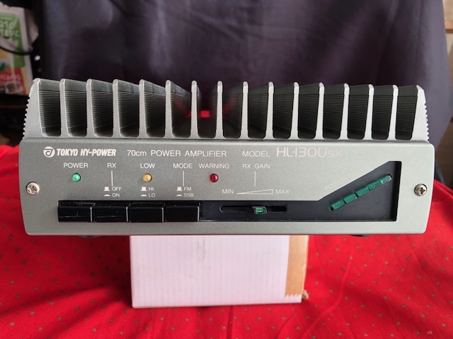 東京ハイパワー HL-130Usx 430MHz帯 オールモードリニアアンプ