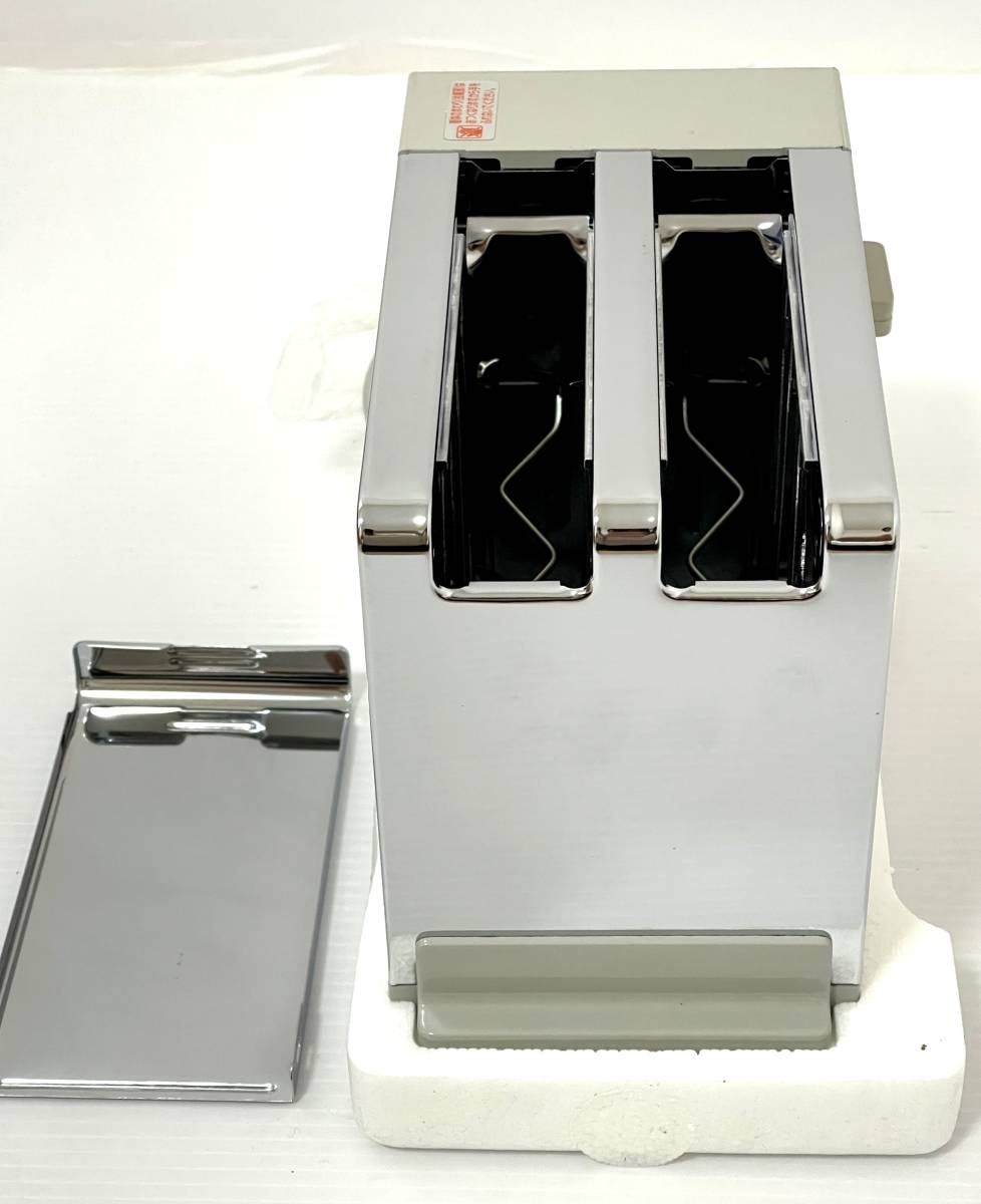 【未使用品/極上美品】National ナショナル 自動トースター NT-T4R リッチホワイトの画像3