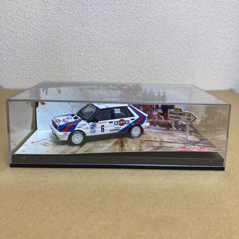 ランチア　デルタ　HF 4WD 1987 モナコ　LANCIA DELTA 1/43_画像1