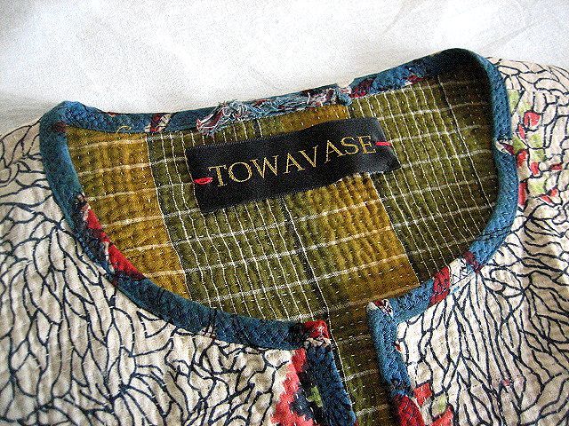 TOWAVASEtowava-zYOMIGAERI Vintage can ta... embroidery jacket 