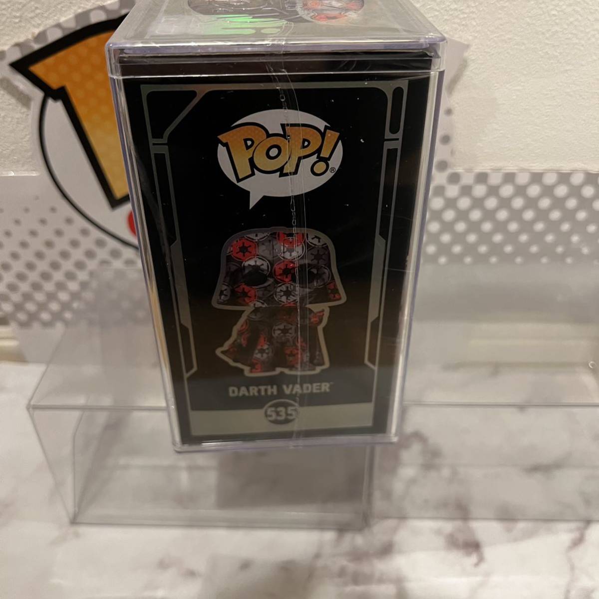 新商品 レア限定FUNKO POP SW ダースベーダー エンパイア アート限定版