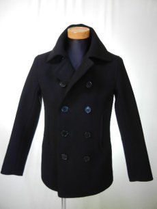 ☆MARVY JAMOKE　マビージャモーク　black pea coat ピーコート　ジャケット　美品　黒 38 M size　ウール90　MJ-9028-11　メンズ　日本製_画像10