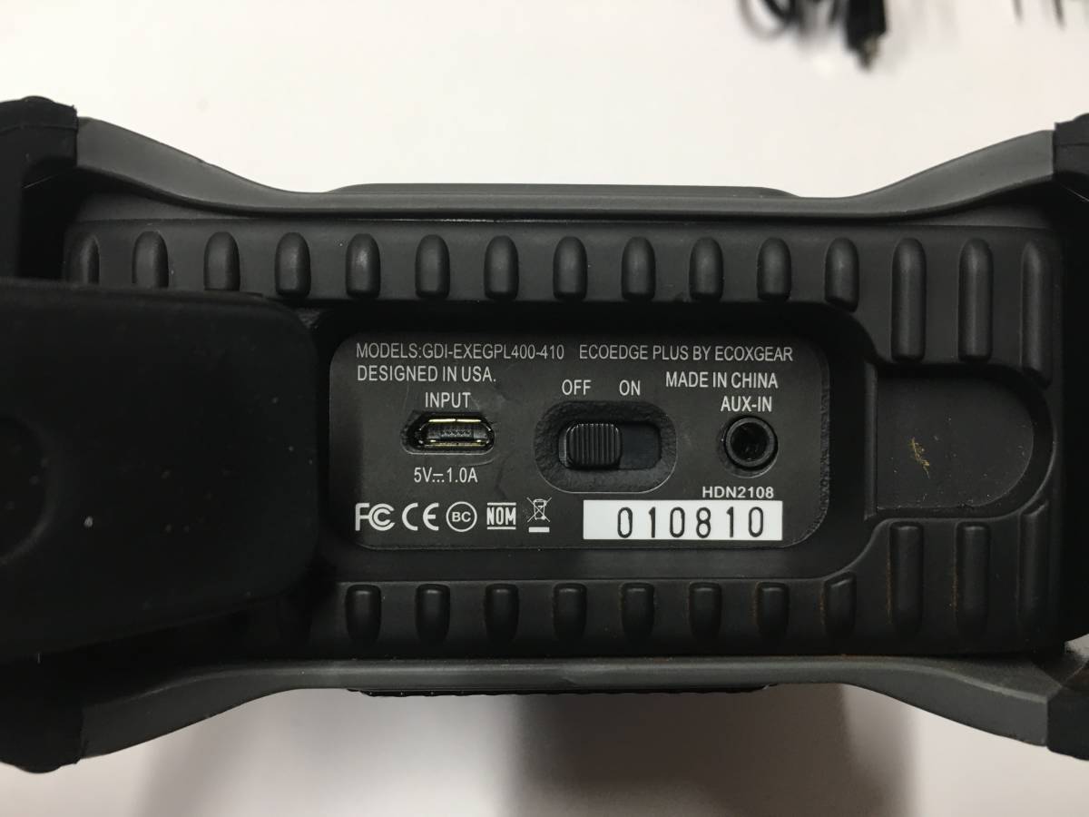 A19928)ECOEDGE GDI-EXEGPL400-410 ブラック 防水 Bluetooth A19928)ECOEDGE GDI-EXEGPL400-410 ブラック 防水 Bluetooth
