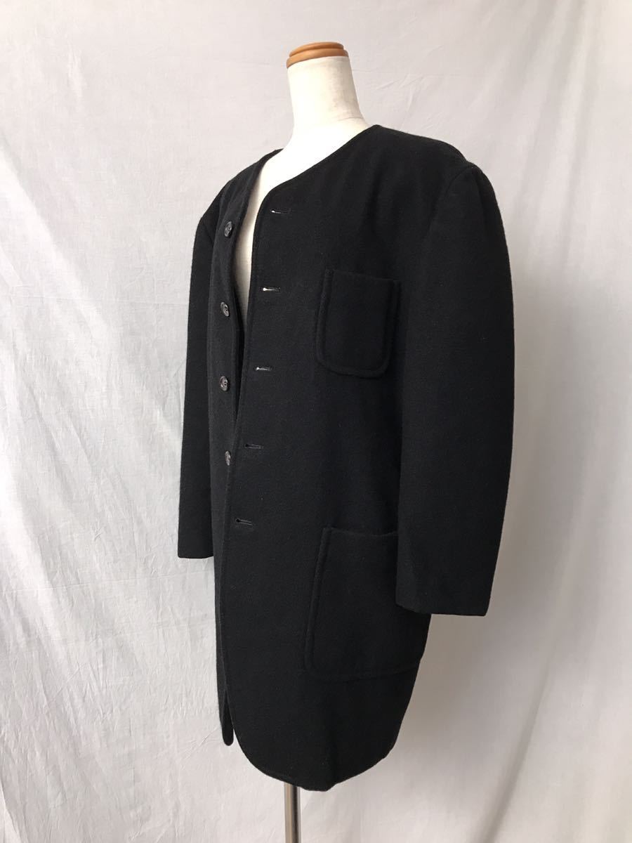 *80s [Vintage] the first period black. impact BORO look COMME des GARCONS Comme des Garcons Vintage Archive archive 80 period river . guarantee .