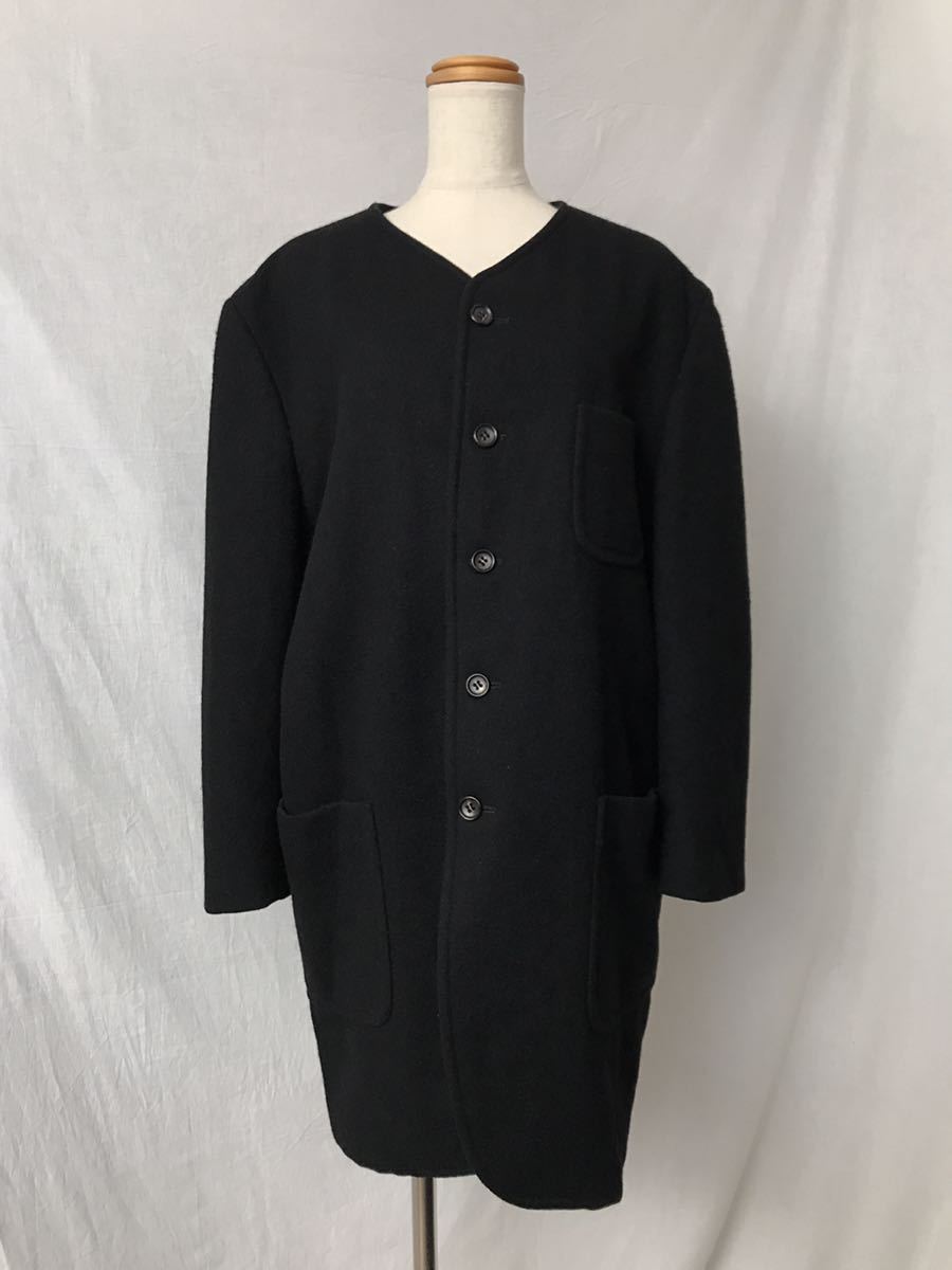 *80s [Vintage] the first period black. impact BORO look COMME des GARCONS Comme des Garcons Vintage Archive archive 80 period river . guarantee .