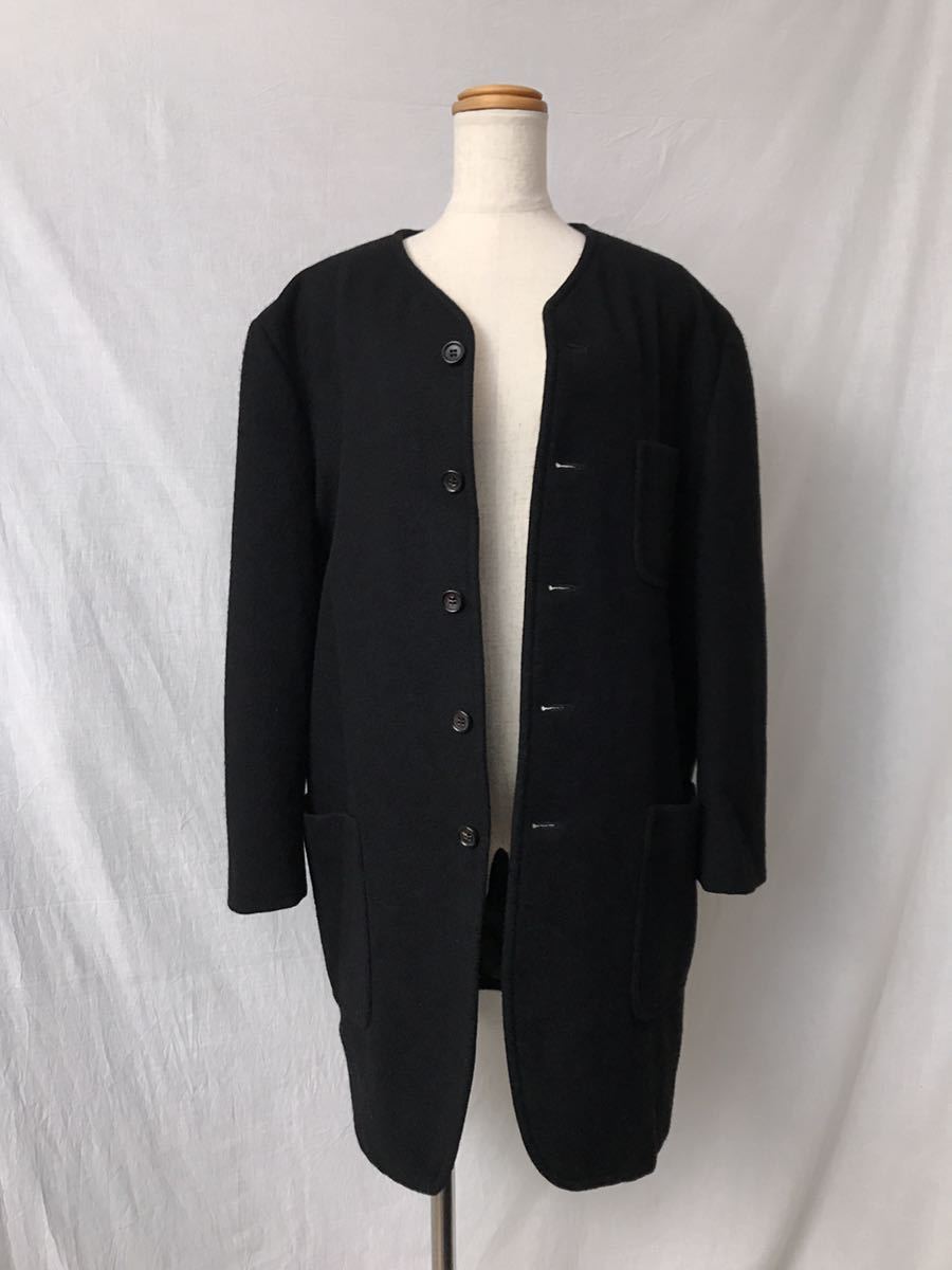 *80s [Vintage] the first period black. impact BORO look COMME des GARCONS Comme des Garcons Vintage Archive archive 80 period river . guarantee .