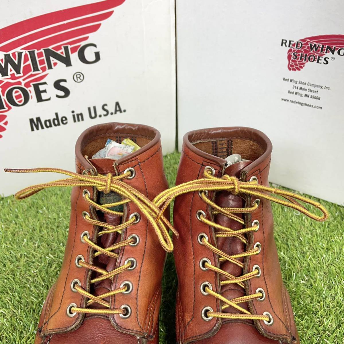 安心品質0963】廃盤赤茶875レッドウイングUS7E送料無料REDWING | tspea.org