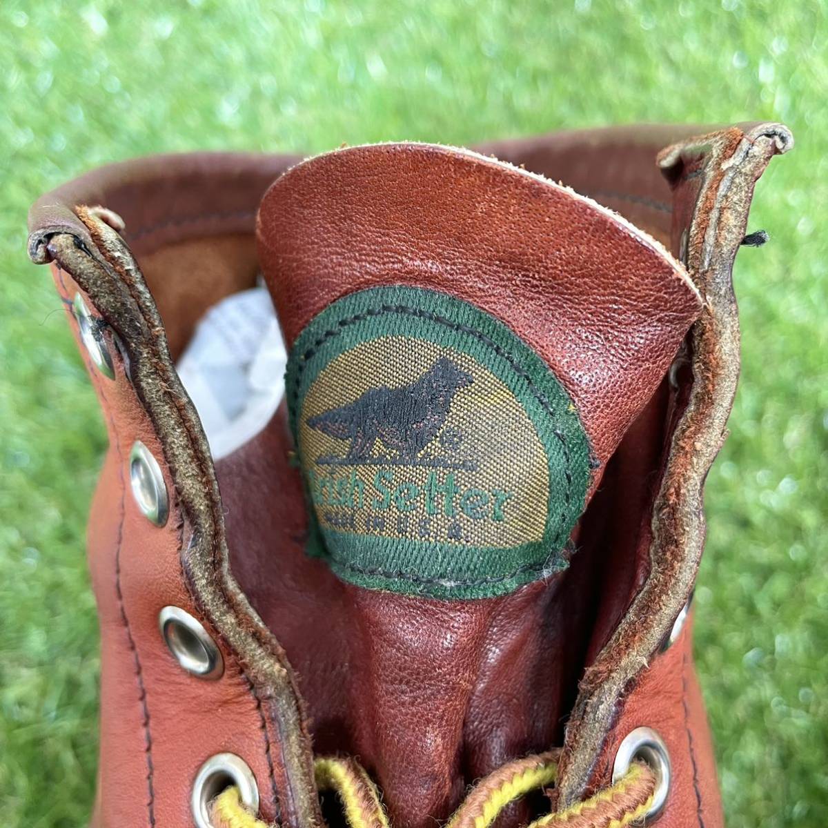 【安心品質0963】廃盤赤茶875レッドウイングUS7E送料無料REDWINGアイリッシュセッター