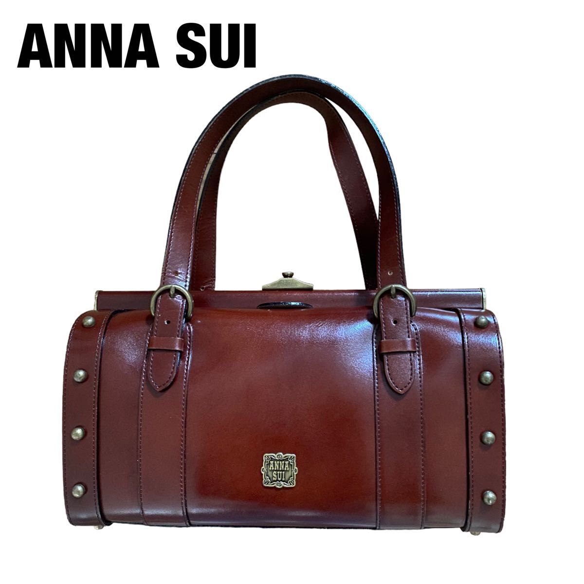 ⭐️希少な新品⭐️ANNA SUI エンボス 牛革 ハンドバッグ | gkcsu.org