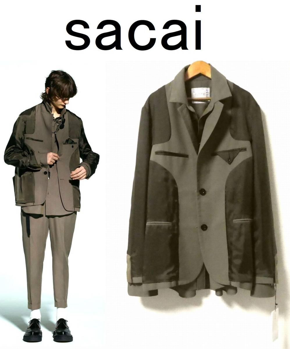 Yahoo!オークション - 正規品 新品 定価104,500円 21AW sacai 