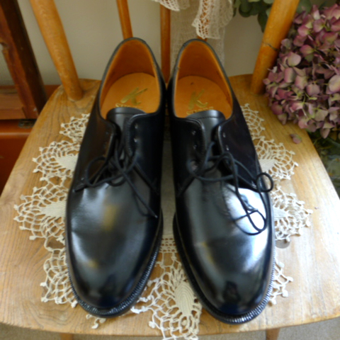 ＜英國制＞ビンテージ K Shoes プレーントゥ UK 7 1/2 