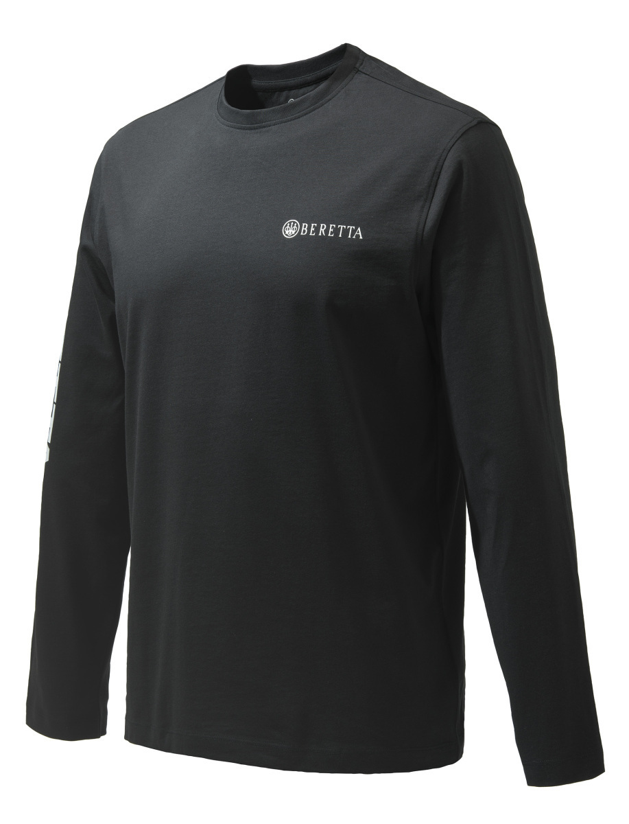 ベレッタ チーム長袖シャツ（ブラック）Mサイズ/Beretta Team T-Shirt Long Sleeves - Black_画像2