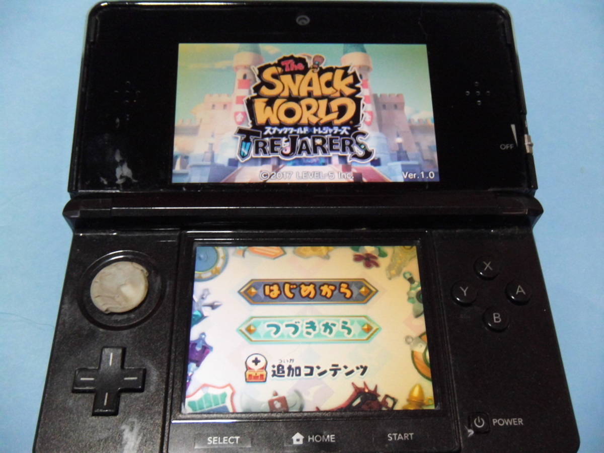 【 送料無料 】▼3DS 【スナックワールド トレジャラーズ】_画像3